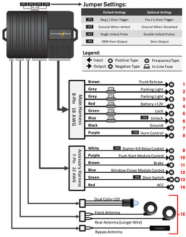 Electrical: Install Keyless Entry and Remote Shutdown - 3000GT/Stealth Wiki